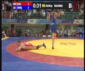 Wrestling Victory Dance Funny Video