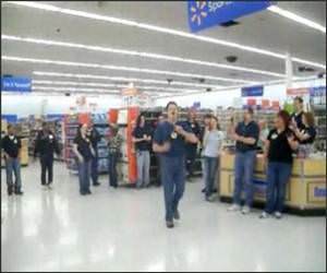 Walmart fight Song Funny Video