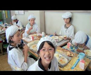 what school lunch is like in japan Funny Video