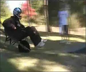 Wheel Barrel Jump Funny Video