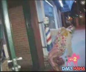 Yucko The Clown Bashing People Video